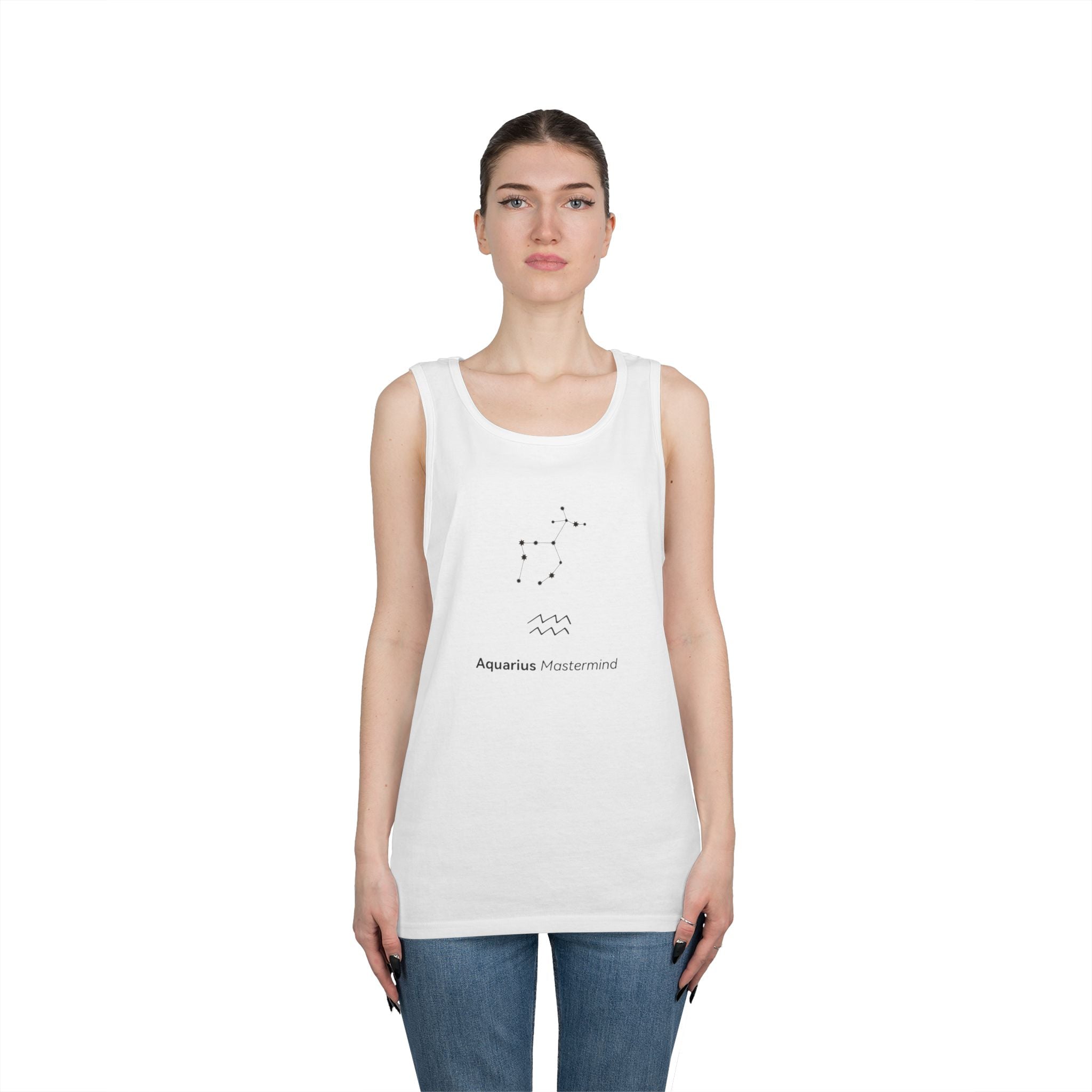 Aquarius || Cotton Tank || Classic