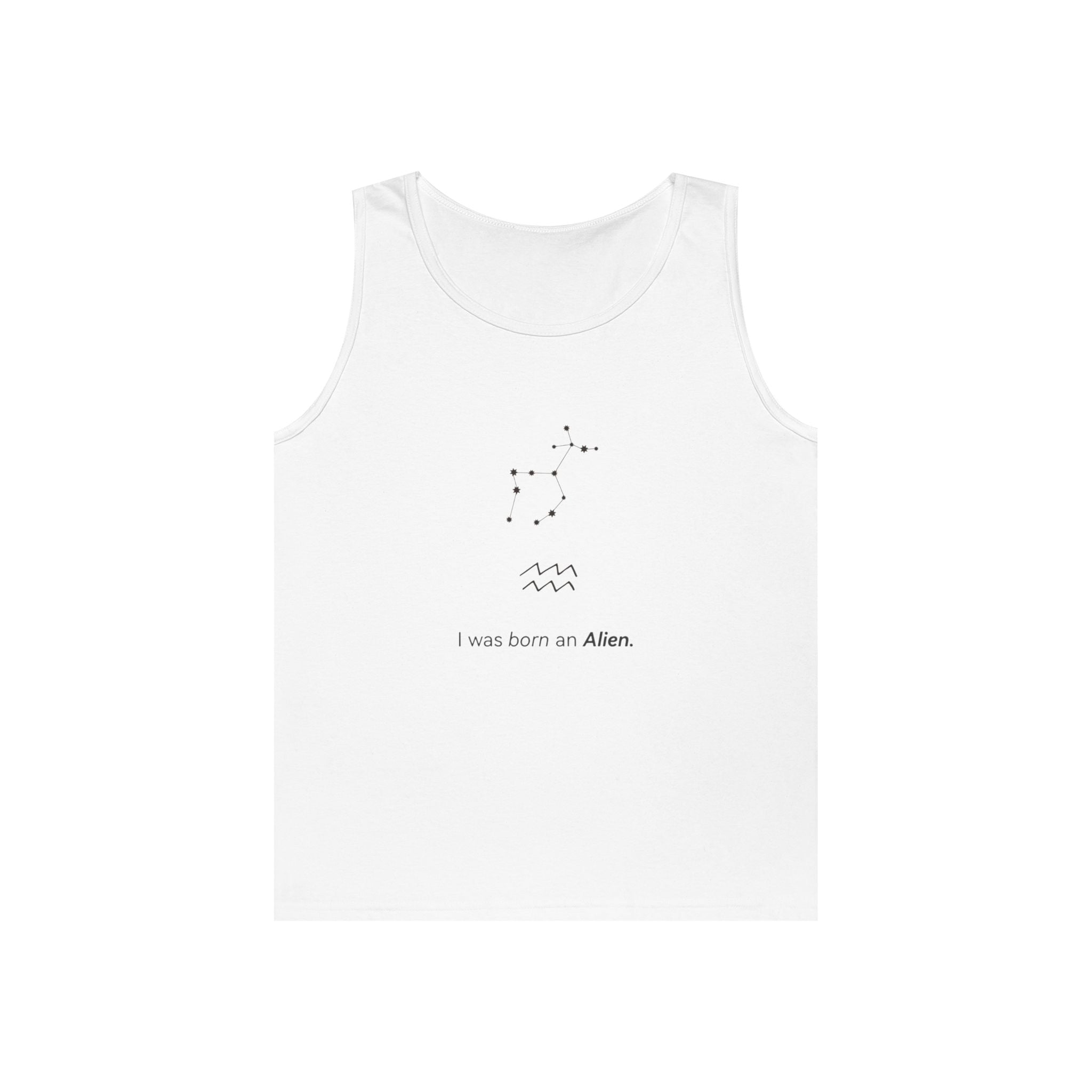 Aquarius || Cotton Tank || Classic